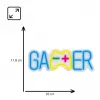 LED Neon Light MANTA SNL62MT GAMER RGB Spalvų Keitimas - RGB žaidimų šviesos juosta