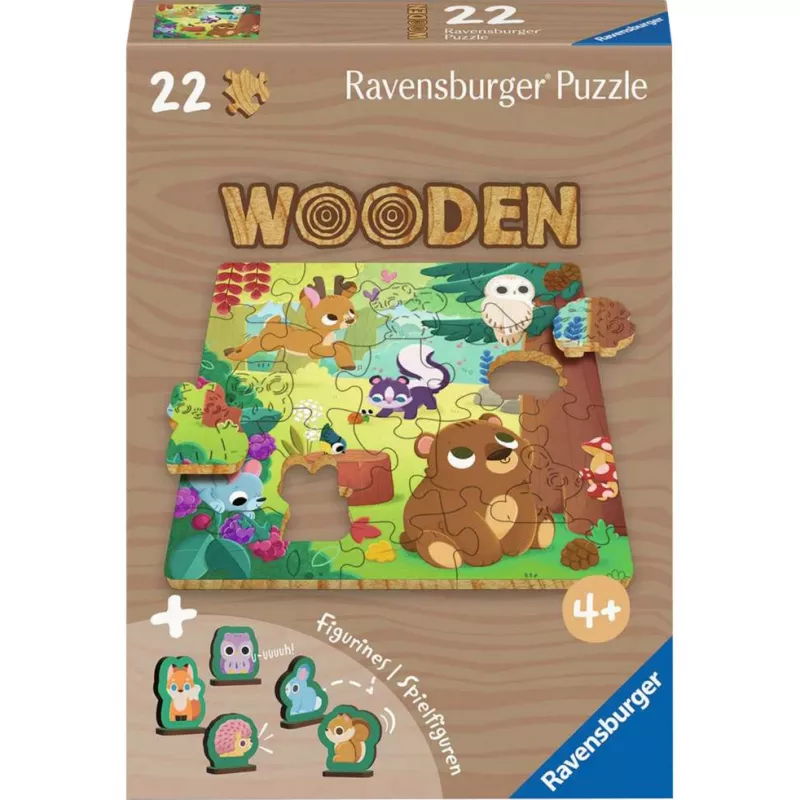 Dėlionė Ravensburger 12004080 — 22 detalės, Flora & fauna,…