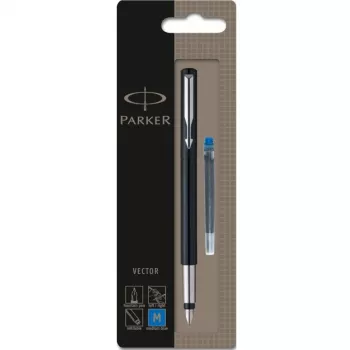 Plunksninis Parker Vector Juoda