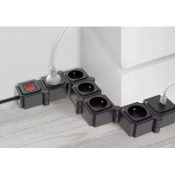 Maitinimo lizdas TB Energy Power Strip 1.5 m — 1.5 m laidas, keli lizdai