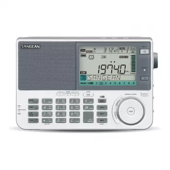 Nešiojamasis radijas Sangean ATS-909 X2 — baltas — AM FM SW skaitmeninis derinimas