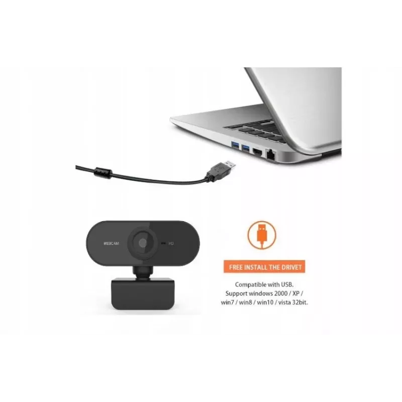 Internetinė kamera MANTA W177 1080p raiška su „Bluetooth“ ryšiu