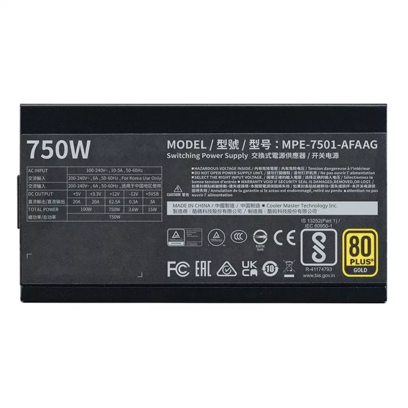 Cooler Master MPE-7501-AFAAG-3EEU Juoda