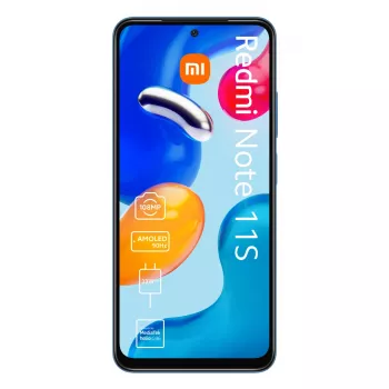 Xiaomi Redmi Note 11S - 4G išmanusis telefonas - Dual-SIM - RAM 6 GB / Vidinė atmintis 128 GB - microSD lizdas - OLED ekranas - 6,43 inch - 2400 x 1080 pikselių (90 Hz)