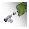 Intenso 3 vnt. USB adapteris USB-A -> USB-C C480C aliuminis