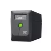 UPS Line-Interactive Green Cell 6,5 kVA, 360 W, 2 kintamosios srovės lizdai, 12 V 7 Ah VRLA, USB, bokštinis, juodas