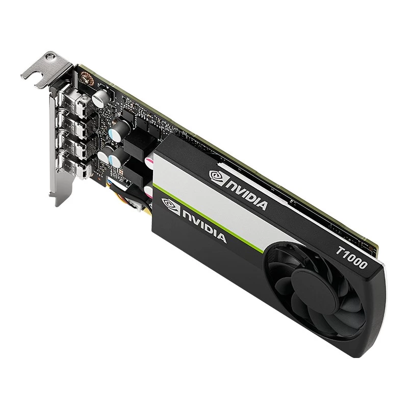 PNY NVIDIA T1000 4GB GDDR6 Low Profile, 4x Mini DisplayPort (VCNT1000-SB)