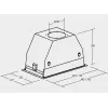 CATA GC DUAL BK Juoda 600 m³/h