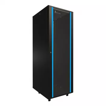 Laisvai pastatoma spinta Extralink Rackmount cabinet 37U 600x800 Juoda