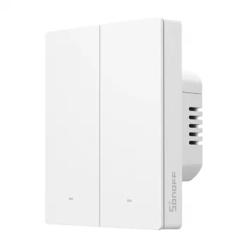 Sieninis WiFi išmanusis jungiklis Sonoff M5-2C-80W 2 kanalų rėmui