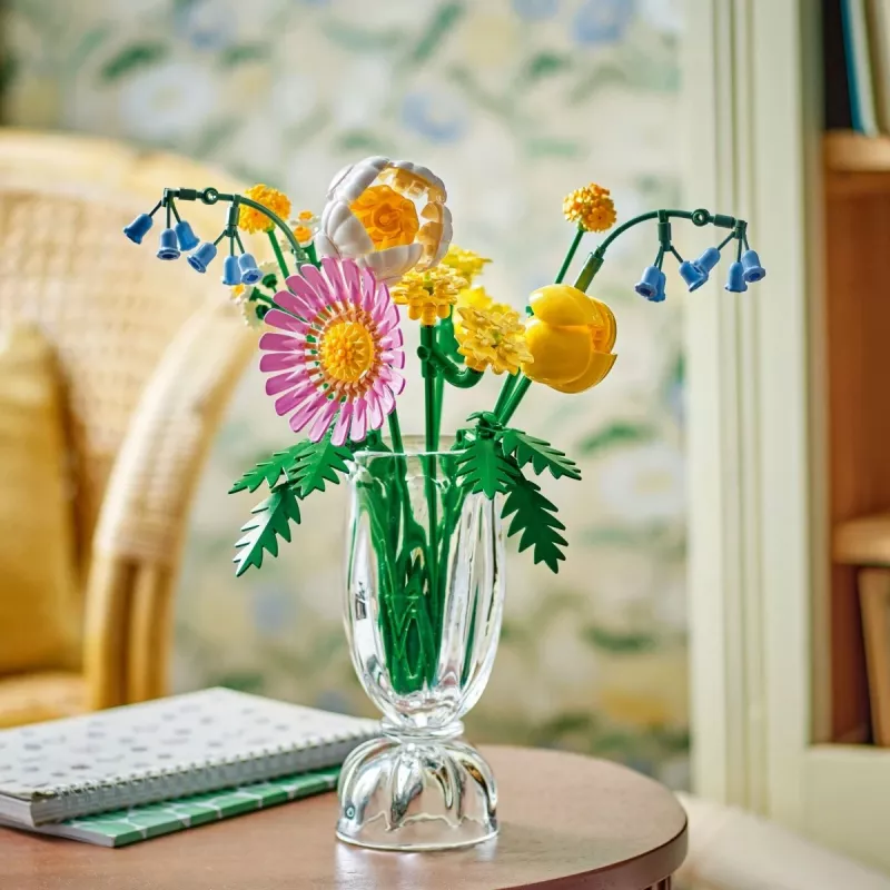LEGO ICONS 10347 Botaninė kolekcija – Maža saulėta puokštė