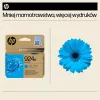 HP 924e EvoMore Cyan Original kasečių rašalas, didelės (XL) talpos, mėlynas, 1 vnt., 800 puslapių, vienetinis paketas