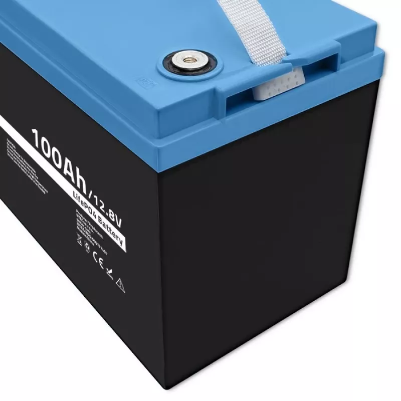 Qoltec 53705 ličio geležies fosfato baterija 100 Ah 12,8 V