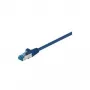 Wentronic Goobay CAT 6a komutacinis kabelis, S/FTP (PiMF), mėlynas, 30 m – LSZH be halogenų, varis (94911)
