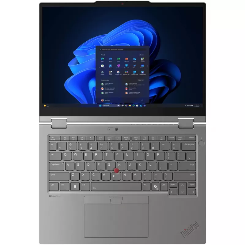Lenovo ThinkPad L13 2-in-1 Gen 6 (Intel) Intel Core Ultra 7 255U Hibridas (2-in-1) 33,8 cm (13,3 col.) Liečiamas ekranas WUXGA 32 GB LPDDR5x-SDRAM 1 TB SSD Wi-Fi 6E (802.11ax) Windows 11 Pro Pilka