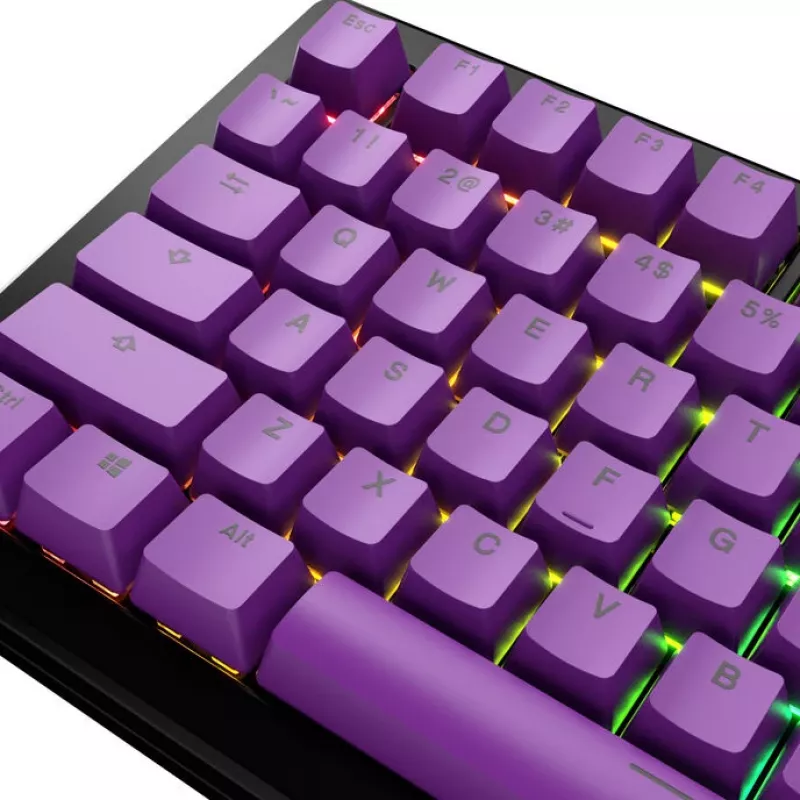 GLORIOUS GPBT Basics ANSI išdėstymo PBT klavišų dangtelių rinkinys, patvarus PBT, ANSI išdėstymas