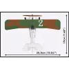 Konstruktorius Cobi Blocks Nieuport 17 C.1 277 vnt. — Modelio lėktuvo rinkinys, kolekcinis kaladėlių rinkinys