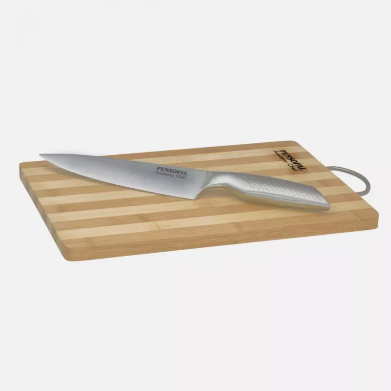 Pjaustymo lenta Pensofal Academy Chef Wood 33,5x24 cm – medinė virtuvės lenta