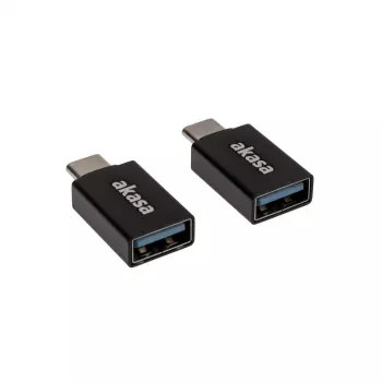 USB Type-C USB Type-A lyties keitiklio adapteris Akasa AK-CBUB62-KT02