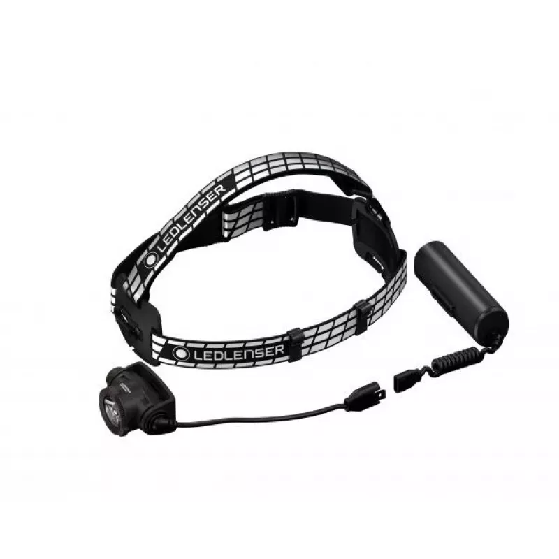 Ledlenser H7R Signature juodas galvos žibintuvėlis