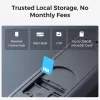Reolink D340B belaidis vaizdo durų skambučio rinkinys su skambučio signalu ir 64 GB „microSD“ kortele