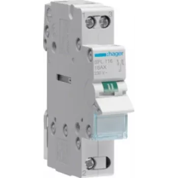 Hager SFL116 tinklo įrenginys baltas