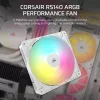 Ventiliatorius Corsair RS140 ARGB 14 cm baltas 330-1700 RPM