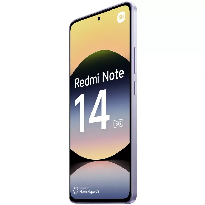 Išmanusis telefonas „Xiaomi Redmi Note 14 5G“, 6,67 col. OLED, 8 GB RAM, 256 GB, levandų, 5110 mAh