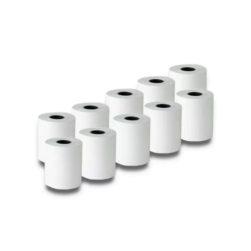 Termo ritinėlis QOLTEC 51900 — 57 x 27 mm, 55 g/m², be BPA, 10 vnt. pakuotė