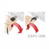 USB laidas DeLOCK 83857 USB 2.0 3 m USB A Micro-USB B Juoda