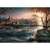 Terry Redlin: Lichter in der Wildnis, dėlionė 1000 dalių