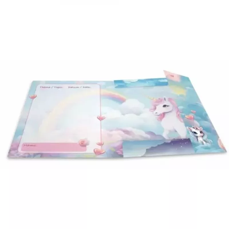HERMA A4 aplankas-vokas „Happy Unicorns“