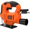 Siauropjūklis Juoda & Decker BES602 — 400 W, oranžinis/juodas rankinis siauropjūklis