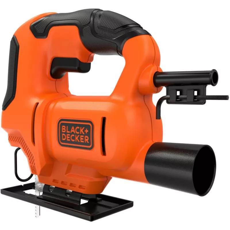 Siauropjūklis Juoda & Decker BES602 — 400 W, oranžinis/juodas rankinis siauropjūklis