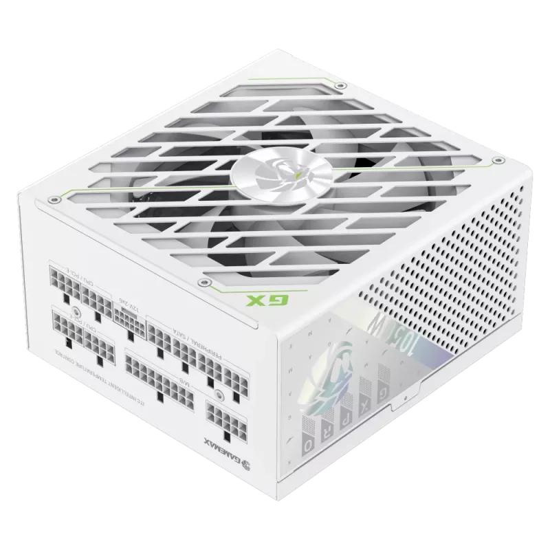 Gamemax maitinimo blokas, 80 PLUS, Gold | GX PRO 1050G WH | 1050 W