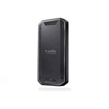 SANDISK Professional Pro G40 2TB išorinis SSD Thunderbolt 3 40Gbps USB-C 10Gbps itin tvirtas IP68 atsparumas dulkėms ir vandeniui
