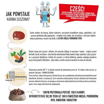 DOLINA NOTECI Premium Jautiena - sausas šunų ėdalas - 3kg