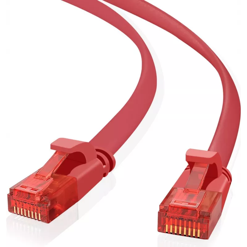 Plokščias komutacinis kabelis helos Ultra plonas RJ-45 20 m UTP Cat 6 plokščias