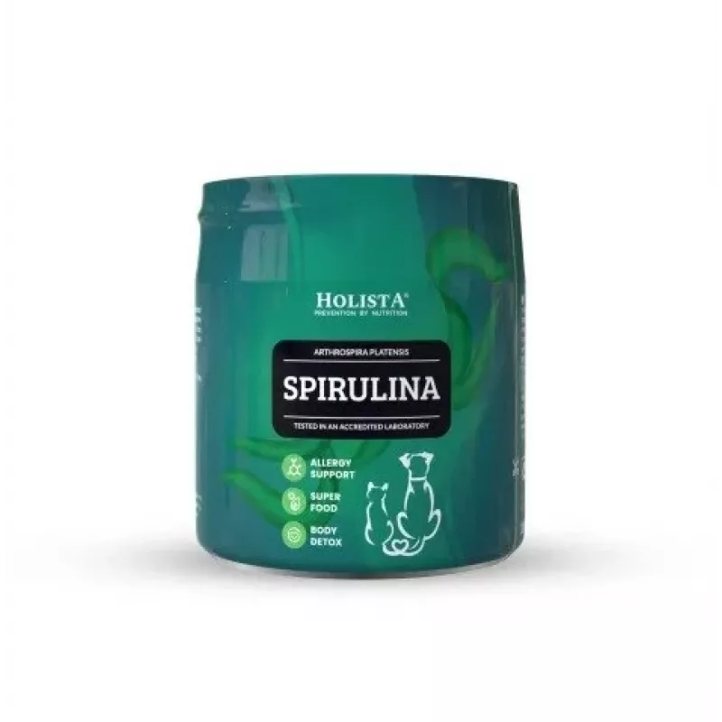 HOLISTA Spirulina - papildai šunims ir katėms - 100g