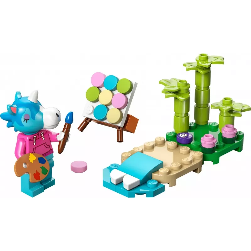 Bricks Animal Crossing 30703 Juliano paplūdimio paveikslas