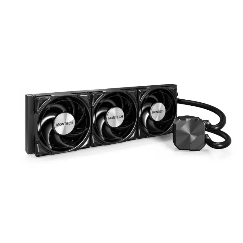 CPU AUŠINTUVAS DRAUGIŠKAS DAUGIAIŠKIAM LIZDUI JUODAS/HYPERFLOW SILENT360(B) MONTECH