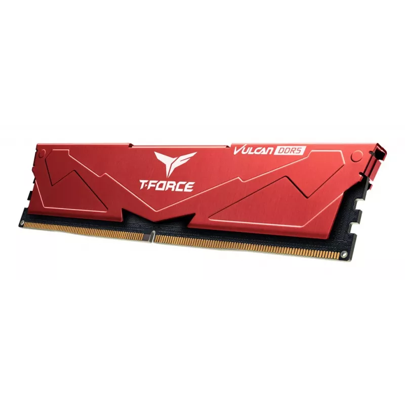 Team Group VULCAN FLRD532G6000HC30DC01, 32 GB, 2 x 16 GB, DDR5, 6000 MHz, 288 kontaktų DIMM, raudona