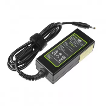 Maitinimo adapteris Green Cell AD76P 45W nešiojamiesiems kompiuteriams Lenovo, 20V 2.25A, AC-to-DC, 100–240V įvestis, juodas