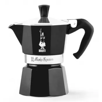Bialetti Moka Express Moka puodas juodas