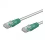 wentronic - perėjimo kabelis - RJ-45 (V) į RJ-45 (V) - 5,0 m - UTP - CAT 6 - pilka (68478)