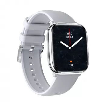 myPhone Watch Pastel 4,45 cm (1,75) AMOLED 40 mm skaitmeninis 390 x 450 pikselių jutiklinis sidabrinis