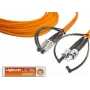 Lightwin High Quality Duplex LWL komutacinis kabelis, MM OM2, LC - ST LWL komutacinis kabelis (LDP-50 LC-ST 15.0 OM2)