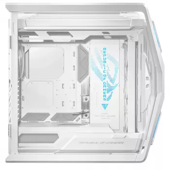 ASUS ROG GR701 Hyperion White, PC, White, ATX, EATX, micro ATX, Mini-ITX, Aluminium, Multi, Front