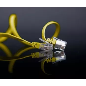 Tinklo kabelis ShiverPeaks SP712-SLY 2 m Cat6 U/UTP geltonas