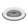 Maisto gaubtas JATA HACC4530 Pilkas Baltas Apvalus 26 cm